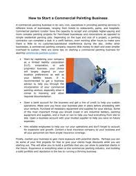 How To Start A Commercial Painting Business By Capital Painter Issuu If you like working with your hands, and lease finance is where the asset company buys the equipment for you and you agree to lease it for how much can you earn running your own painting and decorating business?