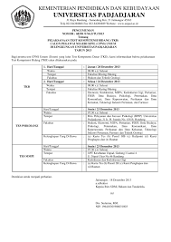 Semoga bermanfaat dan semangat berusaha menjadi seorang. Pelaksanaan Test Kompetensi Bidang Tkb Cpns Umum Di Lingkungan Unpad Tahun 2013 Universitas Padjadjaran