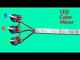 Ever want to learn how an rgb led works? Rgb Led Strip Color Mixer Circuit Youtube Rgb Led Electronics Circuit Led Projects