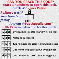 Interesting Puzzles Page 5 Of 6 Fact Republic Escape Room Puzzles Escape Room Game Escape Room