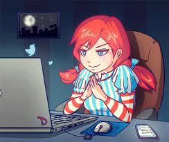 Smug By Derpixon Smug Wendy S Anime Wendy Anime Wendys Twitter