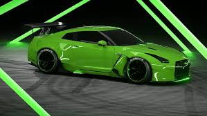 Click on images to enlarge to 1024x768, then download to your desktop. Nissan Gtr Green Rocket Bunny Hd Wallpaper Wallpaperbetter