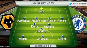 How thomas tuchel's chelsea could line up against wolves. Chelsea Fc Starting 11 Today