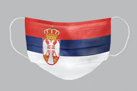 Serbian Flag Pattern On A Face Mask Mockup Free Image By Rawpixel Com Fon Serbian Flag Face Mask Serbian