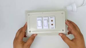 How To Make Electric Board 2 Switch 1 Socket And 1 Holder Complete Detai Electric Board Sockets House Wiring