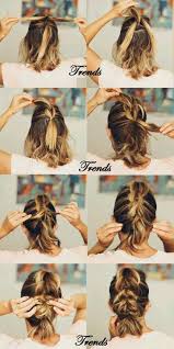 Epingle Par Anne Sur Chignon Attache Facile Coiffure Simple Cheveux Courts Coiffures Simples Coiffure Facile