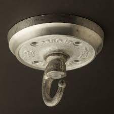 Run the cable from the ceiling fixture down to the switch location. Cast Aluminum Chain Hook Ceiling Canopy