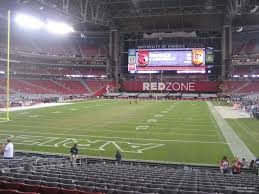 state farm stadium section 117 arizona cardinals