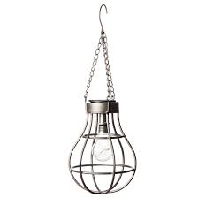 intratuin led solar hanglamp d 17 h 51 cm antiek zilver antiek zilver hanglamp led