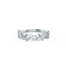 Lumen diamond ring (1/4 ct. Multi Shape Cluster Band