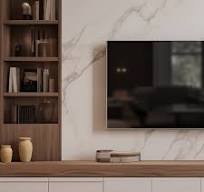 Paneles de Mármol para Pared de TV – Decoración de Pared ...