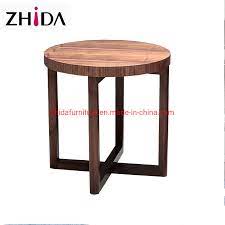 Product title nathan james piper white faux marble gold brass metal frame round modern living room coffee table average rating: Modern Round Wooden Solid Wood Coffee Table Side Table China Home Furniture Wooden Cabinet Made In China Com