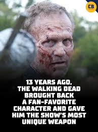 Merle Dixon's return set up #TheWalkingDead's most emotional moment, and  his death at the end of Season 3 is a great reminder of how impactful a  redemption arc can be, especially when