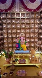 Top 81 Creative Ganpati Decoration Ideas For Home That You Should Try Ganesh Chaturthi Decoration Decoration For Ganpati Ganpati Decoration Design