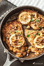 Lighten up your dinner menu with our chicken breast, chicken thigh, and slow cooker ideas. Easy Healthy Chicken Piccata Recipe Chew Out Loud