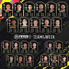 Maybe you would like to learn more about one of these? Fifa 20 Totw 5 Announced Kane Lewandowski Pjanic Fifaultimateteam It Uk
