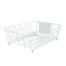 Check spelling or type a new query. Rubbermaid 17 6 In L X 13 8 In W X 5 9 In H White Steel Dish Drainer In 2021 Dish Drainers Dish Racks Kitchen Sink Drainers