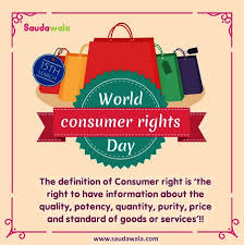 The Definition Of Consumer Right Is The Right To Have Information About The Quality Potency Quantity Purity Price And St Informative Definitions Consumers