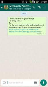 Maybe you would like to learn more about one of these? Best Whatsapp Status Quotes For Android Apk Download