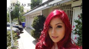Updated How To Retouch Red Hair Using Ion Color Brilliance Brights In Red Youtube