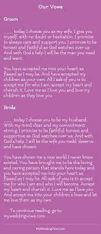 Our Vows Wedding Vows To Husband Funny Wedding Vows Vows