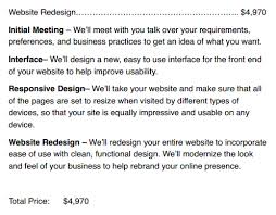 website redesign proposal template website request for proposal ...