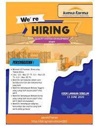 Nama perusahaan ini pada awalnya adalah nv chemicalien handle rathkamp & co. Lowongan Kerja Pt Kimia Farma Sungwun Cikarang Bekasi Random Email Loker