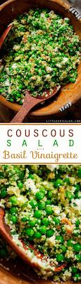 Spring Couscous Salad With Basil Vinaigrette Recipe Little Spice Jar Recipe Spring Salad Couscous Salad Healthy Recipes