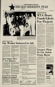 Chicago Heights Chicago Heights Star Archives Mar 9 1975 P 1 Chicago Heights Chicago Rock Island Railroad