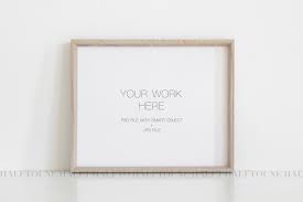 Download Horizontal Frame Mockup 8x10 Mockup Pre Designed Photoshop Graphics Creative Market