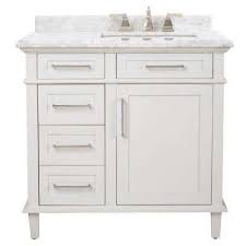 48 inch bathroom vanity,porcelain vessel sink combo,2 side cabinets,removable,free stand vanity,1.5 gpm chrome faucet with pop up drainbathroom vanity top mirror included(glass round clear) 4.7 out of 5 stars 8 Bathroom Sink Cabinets With Marble Top Decorifusta