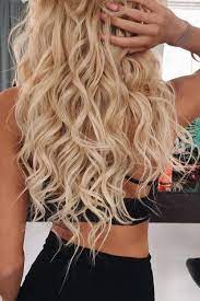 Pia Mia Perez Wavy Platinum Blonde Loose Waves Hairstyle Steal Her Style Hair Styles Long Hair Styles Curly Hair Styles