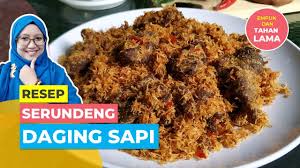 Видео resep dan cara membuat serundeng daging sapi канала masakan arta buerna. Serundeng Daging Sapi I Resep Dendeng Ragi Empuk Dan Tahan Lama Youtube