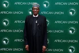 Image result for buhari at au 31st summit