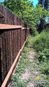 45 Stunning Fence Ideas Easy To Apply To Make Sure Your House Safe Homelovers Fence Landscaping Bamboo Fence Short Fence