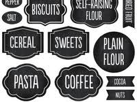 There are different reasons why labels are critical: 9 Ide Label Bumbu Pantry Labels Pantri Desain Pantry
