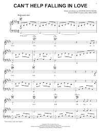 Can T Help Falling In Love Guitar Chords Andrea Bocelli Can T Help Falling In Love Sheet Music Notes Chords Score Download Printable Pdf Sheet Music Notes Music Notes Sheet Music