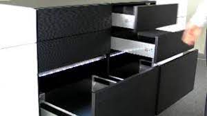 Blum servo drive electronic drawer opener and parts. Electric Drawer Automatic Drawer Opening System Interior Design Ideas Kitchens Youtube