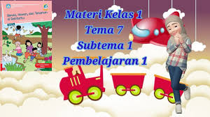 Jual beli online aman dan nyaman hanya di tokopedia. Materi Tematik Kelas 1 Sd Tema 7 Subtema 1 Pembelajaran 1 Youtube