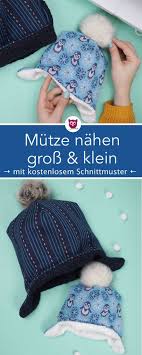 Und deshalb möchten wir euch heute die nähanleitung von eva. Mutze Nahen Mit Ohren Und Bommel Kostenloses Schnittmuster Mutze Nahen Kindermutze Nahen Stirnband Nahen