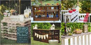 Does your backyard beach getaway include a bar? 20 Diy Outdoor Pallet Bars You Can Make This Weekend