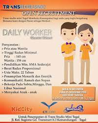 Its more wwe 2k17 wrestling mayhem on kidcity! Infotegal On Twitter Loker Daily Worker Kid City Trans Studio Mini Tegal Kerjategal Tegal