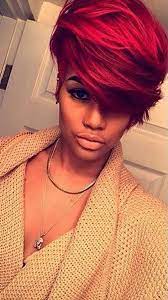 Pin On 5 Must Try Red Short Haircuts African American