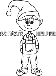 Supercoloring.com is a super fun for all ages: Printable Elf Coloring Page For Kids 5 Supplyme