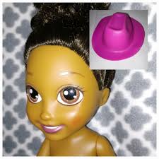 Chelsea & Friends 14" Doll Tamika Mattel African American Barbie Club &  Pink Hat