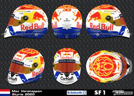 For now, we've compiled a gallery of all of the 2020 driver helmets revealed ahead of the start of the season. 3d Racing Helmets Max Verstappen Helmet 2020 Styria Download