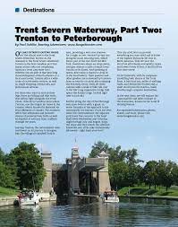 Trent Severn Waterways Lake Boat Life Is An Adventure Lake