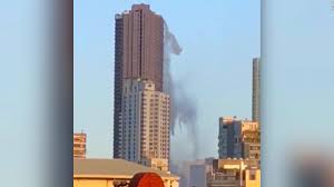 Home world news asia and pacific magnitude 5.7 earthquake strikes near philippines. Earthquake Sends Water Tumbling From High Rise Roof Cnn Video