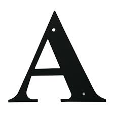 Get started on your custom quote for your 3d large letter designs. Village Wrought Iron Letter A Large