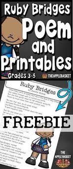 Ruby Bridges Poem And Reading Comprehension Questions Ruby Bridges Reading Comprehension Questions Reading Comprehension